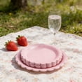 thumbnail image 2 of Heavy Duty Compostable Paper Plates With Lace Edge For Baking Serving And Party Events – Sturdy Leak Proof Disposable Dinnerware Eco Friendly Versatile All Purpose Extra Strong, 2 of 4