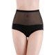 thumbnail image 1 of Ropa interior hipster Gibobby para Mujer Bragas sexis cintura alta transparentes malla algodón realce cadera transpirables encantadores Negro XL, 1 of 5