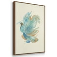 thumbnail image 3 of Betta I Framed Premium Gallery Wrapped Canvas - Ready to Hang - 25 x 37 - Walnut Floating Frame, 3 of 9