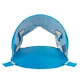 thumbnail image 5 of IVV UPF 50+ Easy Pop Up 3-4 Person Beach Tent Sport Umbrella Instant Sun Shelter Tent Sun Shade Canopy, Blue, 5 of 10
