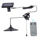 thumbnail image 1 of lampara solar 3W al aire libre colgante solar Powered 4 LED arrojar la luz 250lm lámpara colgante con control remoto para Jardín Patio Patio Balcón Home Andoer lampara solar, 1 of 7