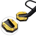 thumbnail image 5 of JISADER 2xMotorcycle Kickstand Supporting Pad Universal Spare Parts Premium Golden, 5 of 9