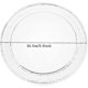 thumbnail image 5 of Universal Microwave Turntable Glass Plate With Holder, 245mm/24.5cm/9.65in, 5 of 5