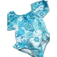 thumbnail image 6 of Jessica Simpson Toddler Girl Rash Guard Swimsuit with Headband, Sizes 12M-24M, 6 of 10