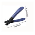 thumbnail image 4 of Xihbxyly Cortaúñas de Acero Inoxidable, Diseño Ergonómico para Un Uso Cómodo, Cuchilla Resistente para Uñas Gruesas, Precisión Única para Un Corte Limpio, Cuidado de Uñas de Manos y Pies, Esencial pa, 4 of 7
