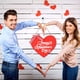 thumbnail image 4 of Xihbxyly Decoración de Corazón para San Valentín, Letrero Colgante de Madera, Un Toque Cálido y Hogareño, Decoración de Pared Versátil, Ideal para Puertas, Jardín, Fiesta, Regalo Perfecto para Seres, 4 of 7