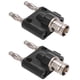 thumbnail image 5 of Uadme Conector De Enchufe Tipo Banana, 2 Piezas BNC Hembra A Adaptador De Conectores Tipo Banana De Doble Fila, 5 of 8