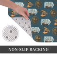 thumbnail image 6 of Sikiie Miniature Ship In Bottle Print Flannel Anti-slip Floor Mat 16x24in, Thickened Dustproof Entrance Door Mat Floor Mat for Kitchen, Bathroom, Laundry Room, 6 of 7