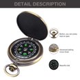 thumbnail image 2 of Pocket compass, hiking compass for travel, camping, hiking, 2 of 4