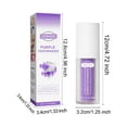 thumbnail image 3 of Fankiway Purple Teeth Whitening toothpaste, Teeth Whitening toothpaste Purple Repair, Teeth Whitening toothpaste Remover Yellow Teeth Reduces Yellow Coloration, Purple toothpaste Whitening, 3 of 9