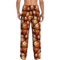 thumbnail image 7 of Salouo Vintage Basketball Print Pajama Pants for Men, Lounge Pants Elastic Waistband Casual Men's sleepwear Loungewear Sleep Pajama Pant -Large, 7 of 7