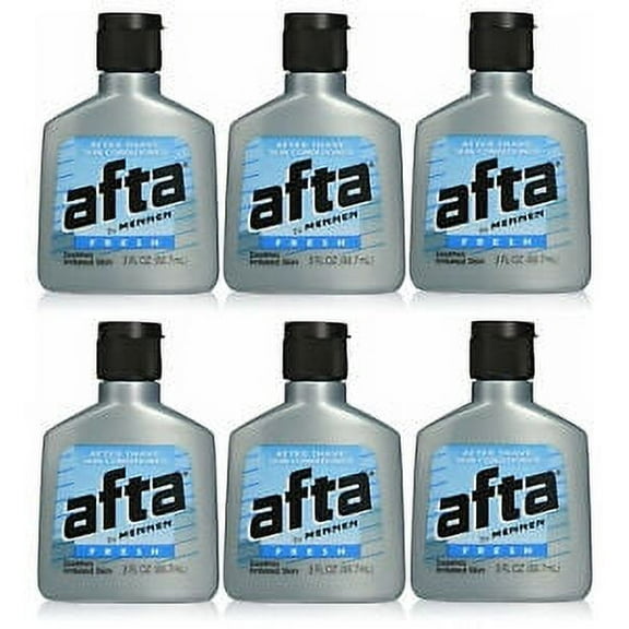 Afta After Shave Skin Conditioner Fresh 3 oz, 6 Pack