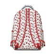 thumbnail image 3 of Compact Travel Backpack with Cherry Print Design, Cute Red Fruit Pattern, Lightweight School Bag for Daily Use, 3 of 6