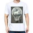 thumbnail image 3 of Basic top Tees For Women Loose Boyfriend ShirtsHorse Casual Blouse round neck, 3 of 5