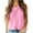Pink-B, variant on Penkiiy Summer Tops for Women Sleeveless V Neck Tshirt Loose Fit Casual Tank Tunic Blouse M Black