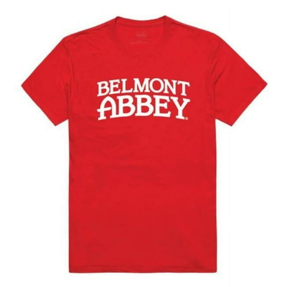 W Republic 537-616-RED-03 Belmont Abbey College Crusaders T-Shirt, Red - Large
