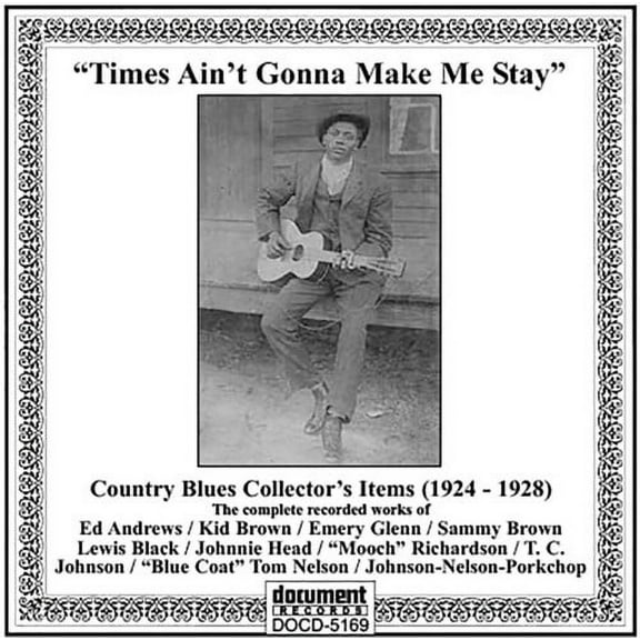 Blues: Country Blues / Various - 1924-28-Country Blues Collecto - Blues - CD