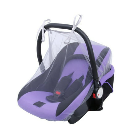 WALFRONT Ventilated Baby Mosquito Net Infant Carriage Stroller Car Seat Cover Protection Tent, Infant Mosquito Net, Infant Car Seat