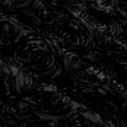 thumbnail image 2 of Ben Textiles Wedding Rosette Satin, Yard, Black, 2 of 4