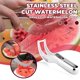 thumbnail image 1 of Cortador de sandía de acero inoxidable, 1 Uds., cuchillo descorazonador, herramientas de fruta, accesorios de cocina, Gadgets, cucharas de sandía, 1 of 2
