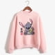thumbnail image 1 of Turtleneck Hoodie Disney Stitch Funny Women Harajuku Cute Lilo and Stitch Anime Sweatshirt Manga Streetwear Hoody FemaleS Gao Jinjia LED, 1 of 2