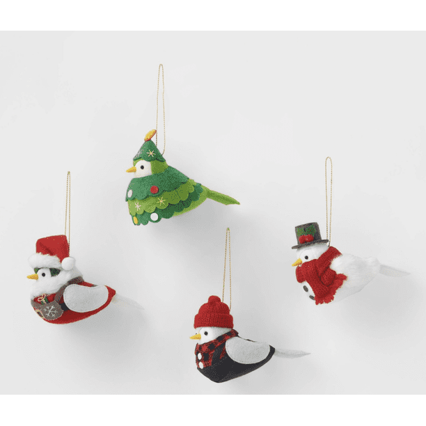 Target Wonder 4pk Winter Whites Birds Holiday Christmas Ornament New Com - Target Christmas Decor Ideas Target Wonder 4pk Winter Whites Birds Holiday Christmas Ornament New Com - Target Christmas Decor Ideas