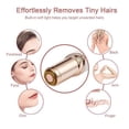 thumbnail image 5 of CHOK Rasoir Électrique Mini pour Épilation du Visage, Instrument pour Rouge à Lèvres, Tondeuse pour Sourcils pour Femmes, Recharge USB, 5 of 5