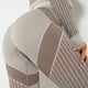 thumbnail image 5 of Pantalones de yoga deportivos para correr y fitness para mujer, de punto sin costuras, sexys, a rayas, que absorben la humedad, de estilo europeo y americano, 5 of 6
