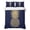 Blue, variant on Queen Quilt Set 90''x96'', Letter J Lightweight Summer Bedspread Coverlet Set with 2 Pillow Shams, Monogram Words Breathable All Season Quilt Bedding for Bedroom/Guest Room