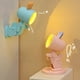 thumbnail image 2 of BRIGHTFUFU luces LED de noche con forma de conejo, lámpara de noche plegable para habitación infantil., 2 of 7