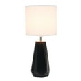 thumbnail image 2 of Simple Designs LT2082-BLK Ceramic Prism Table Lamp, Black, 2 of 6