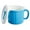 Light Blue, variant on CorningWare French White 20-ounce Meal Mug with Vented Lid