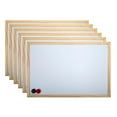 thumbnail image 1 of Office Works Wooden Magnetic Dry-Erase Whiteboard Set, 1 of 5