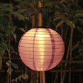 thumbnail image 4 of Lámpara Linterna Solar LED 30 Cm Impermeable para Al Aire Libre () Rosa, 4 of 8