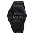 thumbnail image 1 of Reloj electrónico digital para hombre de Time American, resistente a golpes, de plástico, con hebilla LED, para estudiantes, para exteriores, cuadrado, deportivo, para parejas, 1 of 4