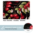 thumbnail image 2 of Cherry Non-Slip Polyester Indoor/Outdoor Carpet Game Mat Bath Rugs Machine Washable, 2 of 6