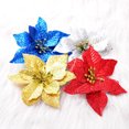 thumbnail image 3 of Simulation Christmas Flower Wedding Artificial Flowers Christmas Tree Decorations Ornaments, 3 of 6