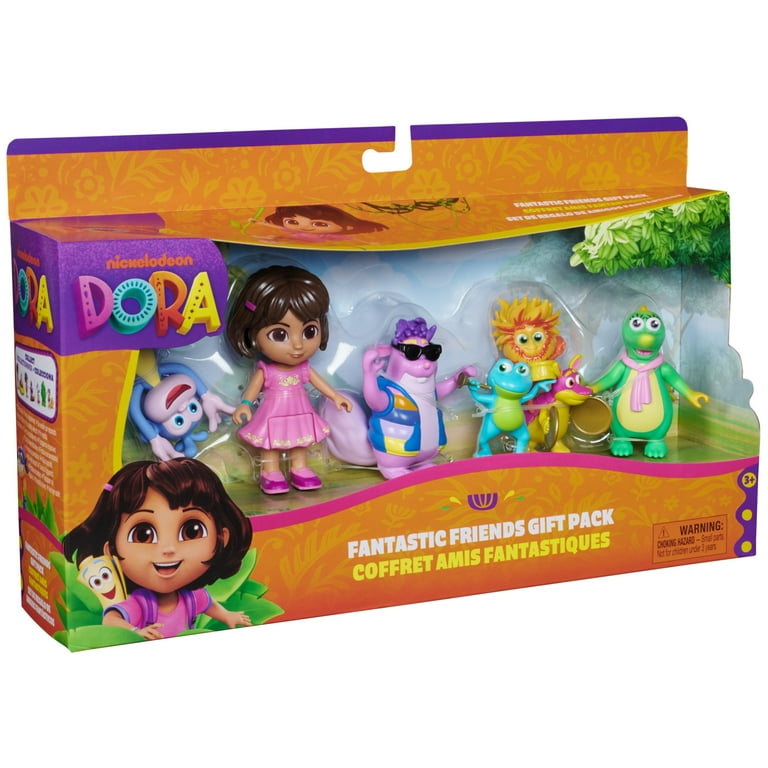 Dora, Fantastic Friends Gift Pack with Dora, Boots, Tico, Isa, and