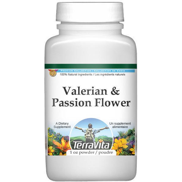 Valerian and Passion Flower Combination Powder (1 oz, Zin 513633)