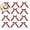 Red, variant on Dvruxg 12-Pack Velvet Christmas Tree Bows – Elegant Festive Holiday Decorations for Trees, Wreaths, Garlands & Gifts – Reusable Plaid Xmas Ribbon Bow Ties