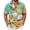 Multicolor#30, variant on LODIENY Hawaiian Shirt for Men Trendy Tropical Palm Tree Sunset Printed Loose Fit Shirt Short Sleeve Casual Button Down Holiday Beach Graphic T-Shirts Tops with Pocket Multicolor#21 M