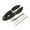 Black, variant on Noehoiugi Crab Crackers And Tools Multifunctional Crab Leg Crackers Efficient Lobster Crackers Sturdy Seafood Crackers And Tools Portable Lobster Crackers And Picks Set Crab Claw Crackers