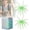 Green, variant on SHENGLUO Floating Sea Urchin Soft Lure TPR Finesse Bait Realistic Creature Bait for Bass Fishing Drop Shot and Neko Rig Realistic Multi Species Fishing Tackle