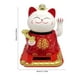 thumbnail image 5 of Decoración de animales que agita la energía solar que agita la decoración de bienvenida Adorno de muñeca de plástico para la oficina en casa, rojo Eigraketly HA002819-03B, 5 of 6