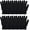 12 Pairs Solid Black, variant on SOCKS'NBULK Winter Beanies & Gloves For Men & Women, Warm Thermal Cold Resistant Bulk Packs (48 PAIRS BLACK)