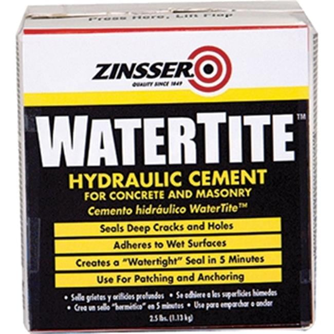 Zinsser Company 5074 2.5 lbs. Watertite Hydraulic Cement