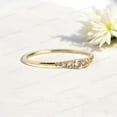 thumbnail image 2 of JEWELRYTREASURE Rainbow Monstone Band Yellow Gold Plated Wedding Band Dainty Promise Ring June Birthstone Jewelry Birthday Gift for Mom, 2 of 5
