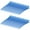 Dark Blue, variant on 24 Packs Duck Bill Clips, 3.35 Inches Rustproof Metal Alligator Curl Clips with Holes for Hair Styling, Hair Coloring, Dark Blue