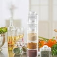 thumbnail image 2 of CNKOO 6 Pcs Pot à Épices Type Tour Boîte à Épices Empilable Boîte de Rangement Transparente avec Couvercle Boîte de Rangement pour Condiments pour Sel Suga, 2 of 9