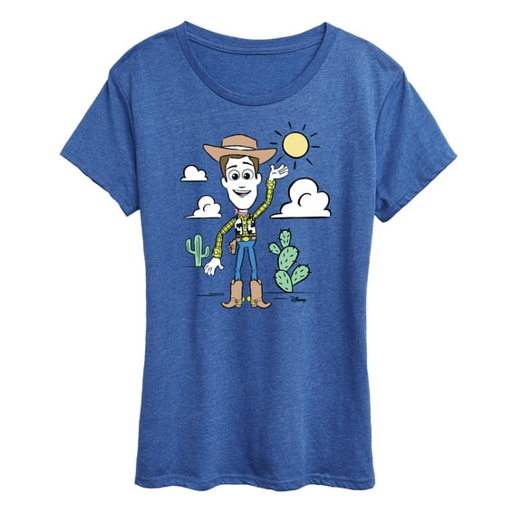 Toy Story - Woody Pastel - Women's Short Sleeve Graphic T-Shirt